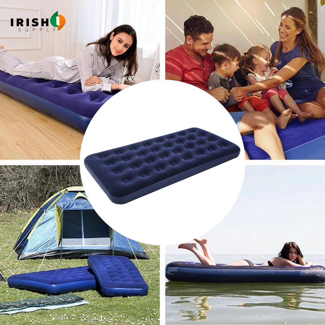 Restform Inflatable Bed Irish Supply, INFLATEREST Foldable Outdoor Inflatable Camping Bed