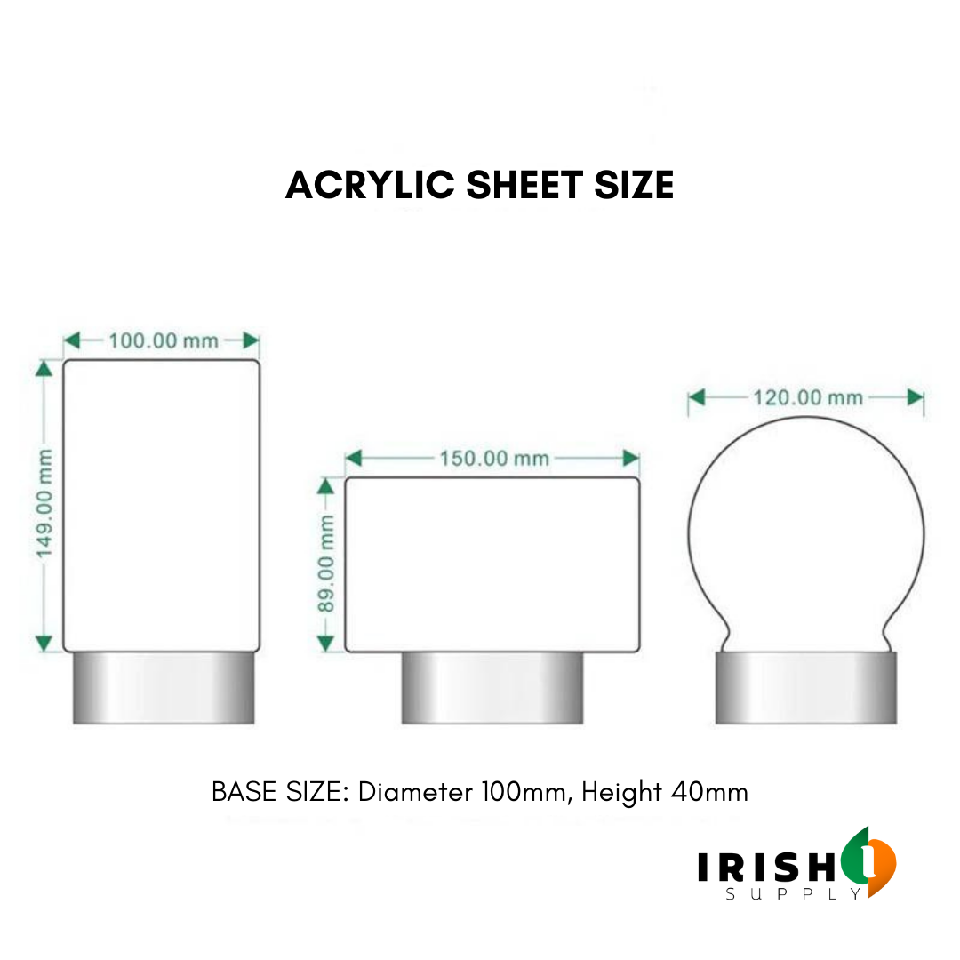 Irish Supply, GLOWNOTE Board LED Light Night