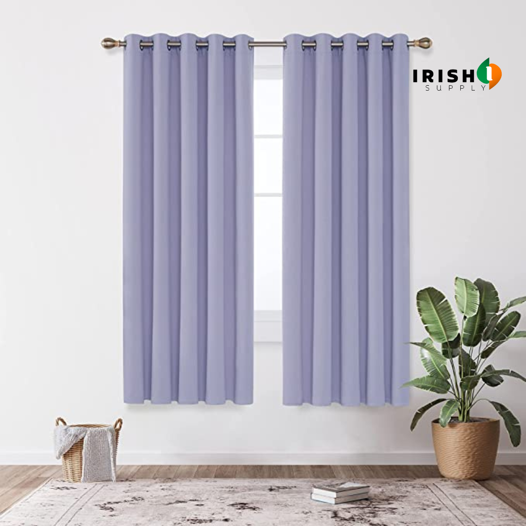 THERMABLOCK Super Soft Thermal Insulated Eyelet Blackout Curtains