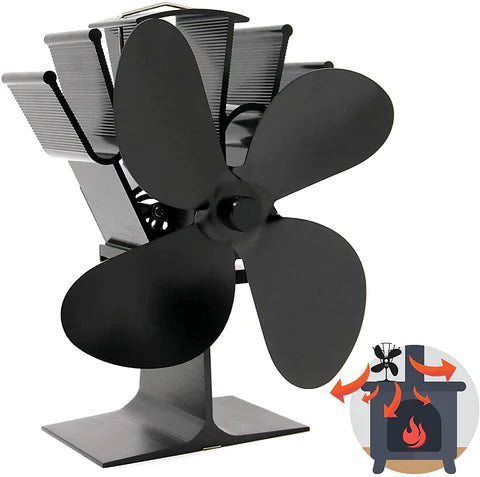 HeatPusher™ Heat Powered Stove Fan