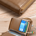 Irish Supply, BlockRob™ Leather Safety Wallet