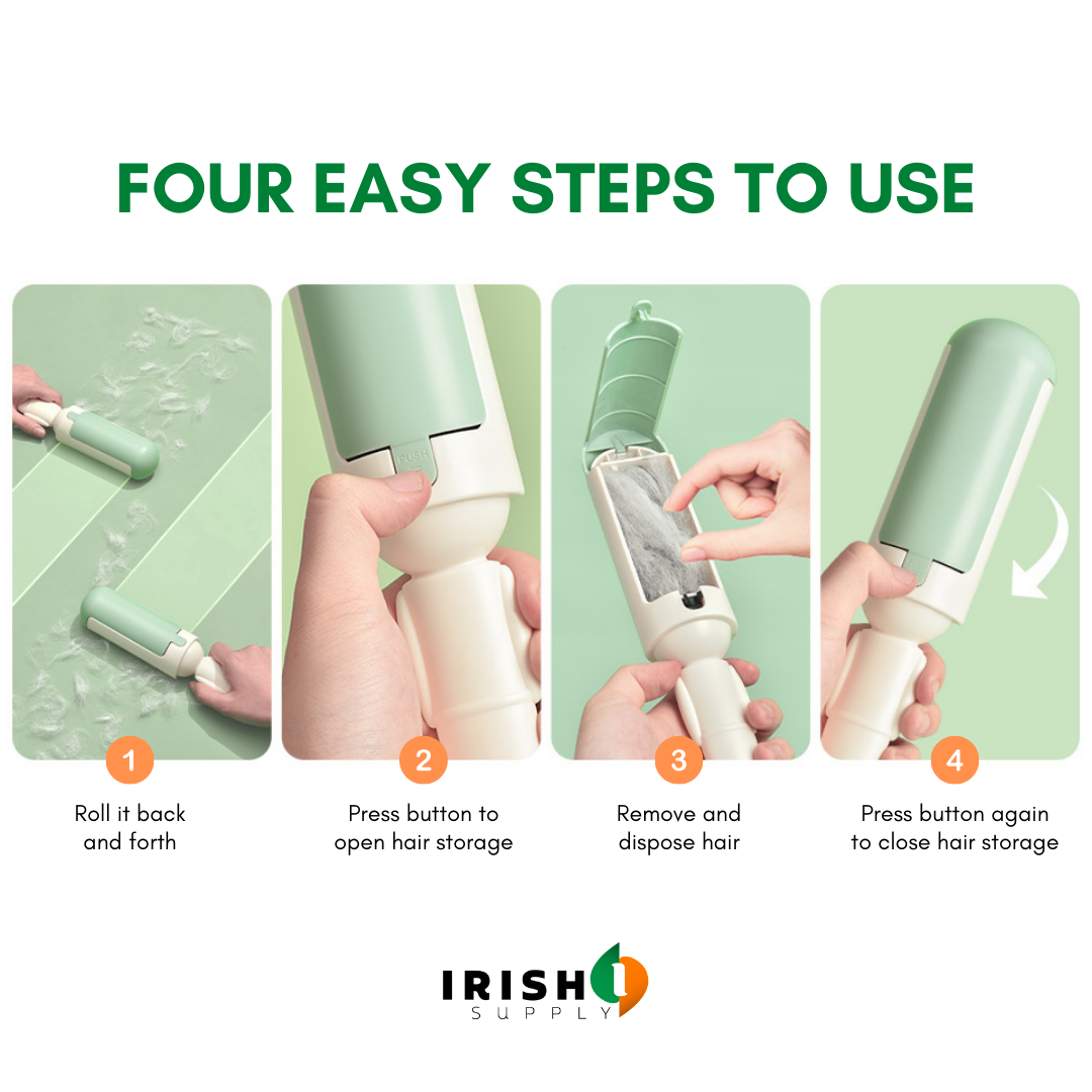 Irish Supply, FURBLASTER Pet Hair Remover Roller