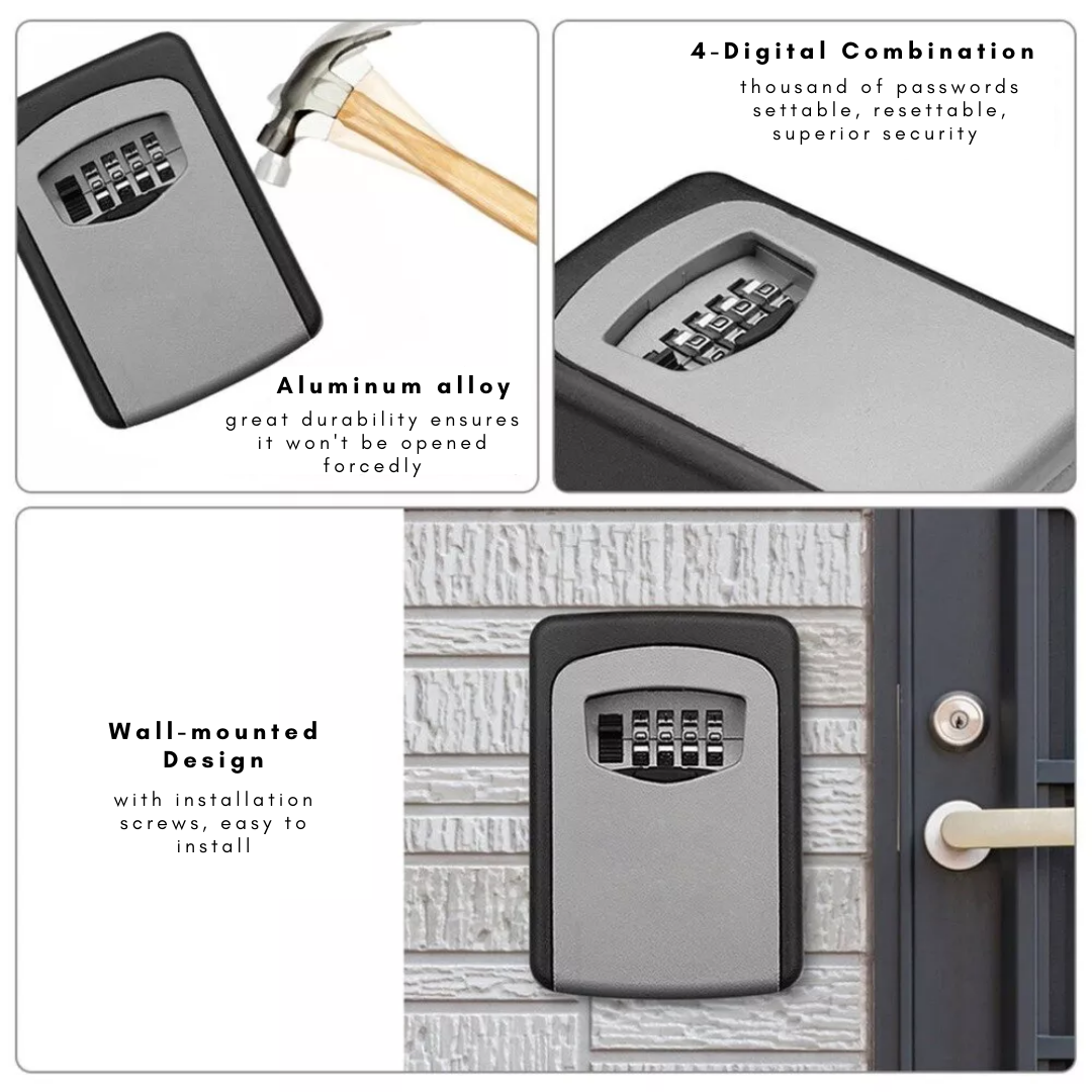 Irish Supply, SAFEKEY Mountable Keybox