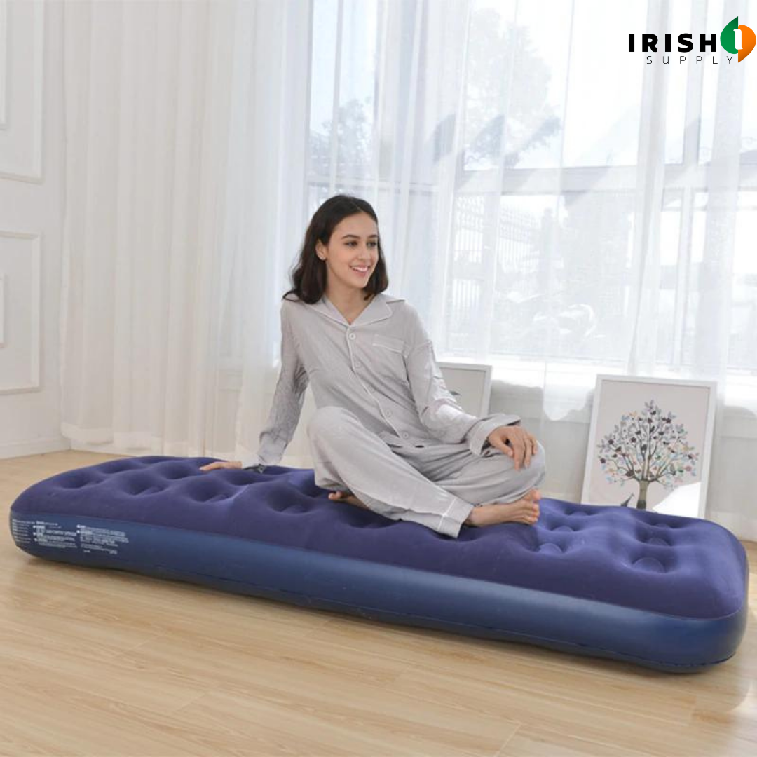Restform Inflatable Bed Irish Supply, INFLATEREST Foldable Outdoor Inflatable Camping Bed