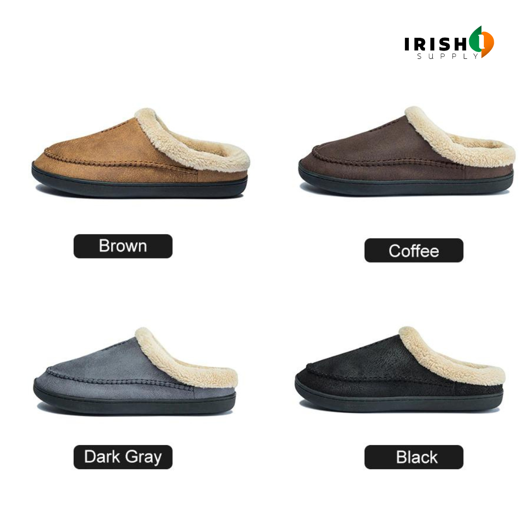 Irish Supply, SOFTCLOUD Fluffy Wide Loafer Slippers