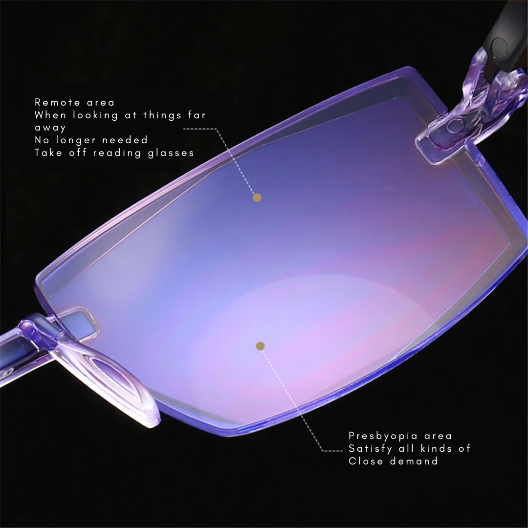 Reading glasses for far away sales