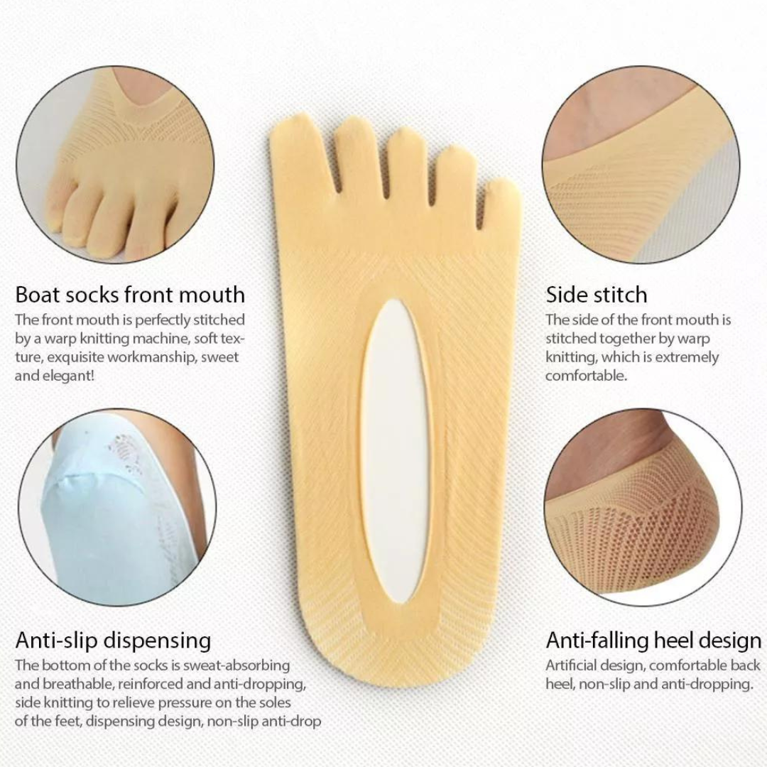 TwinkleToes™ Low-Cut Toe Socks