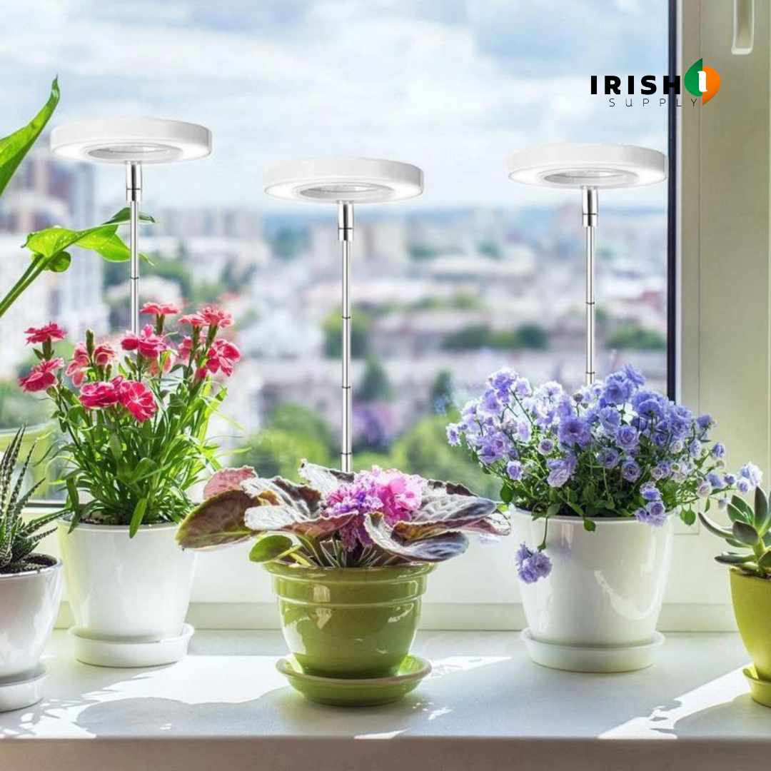 Irish Supply, GROWHALO Ring Grow Lights for Indoor Plants