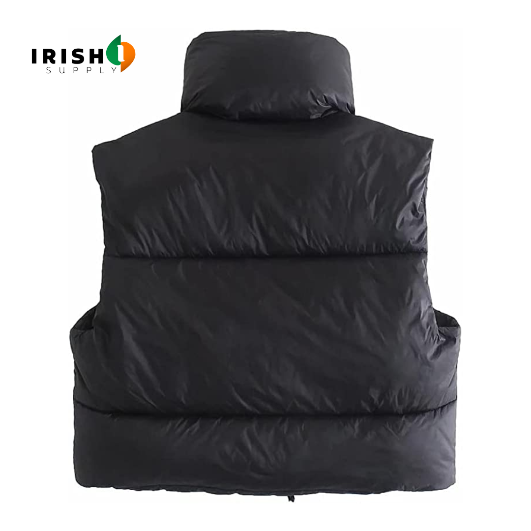 ABERO Cropper Puffer Vest