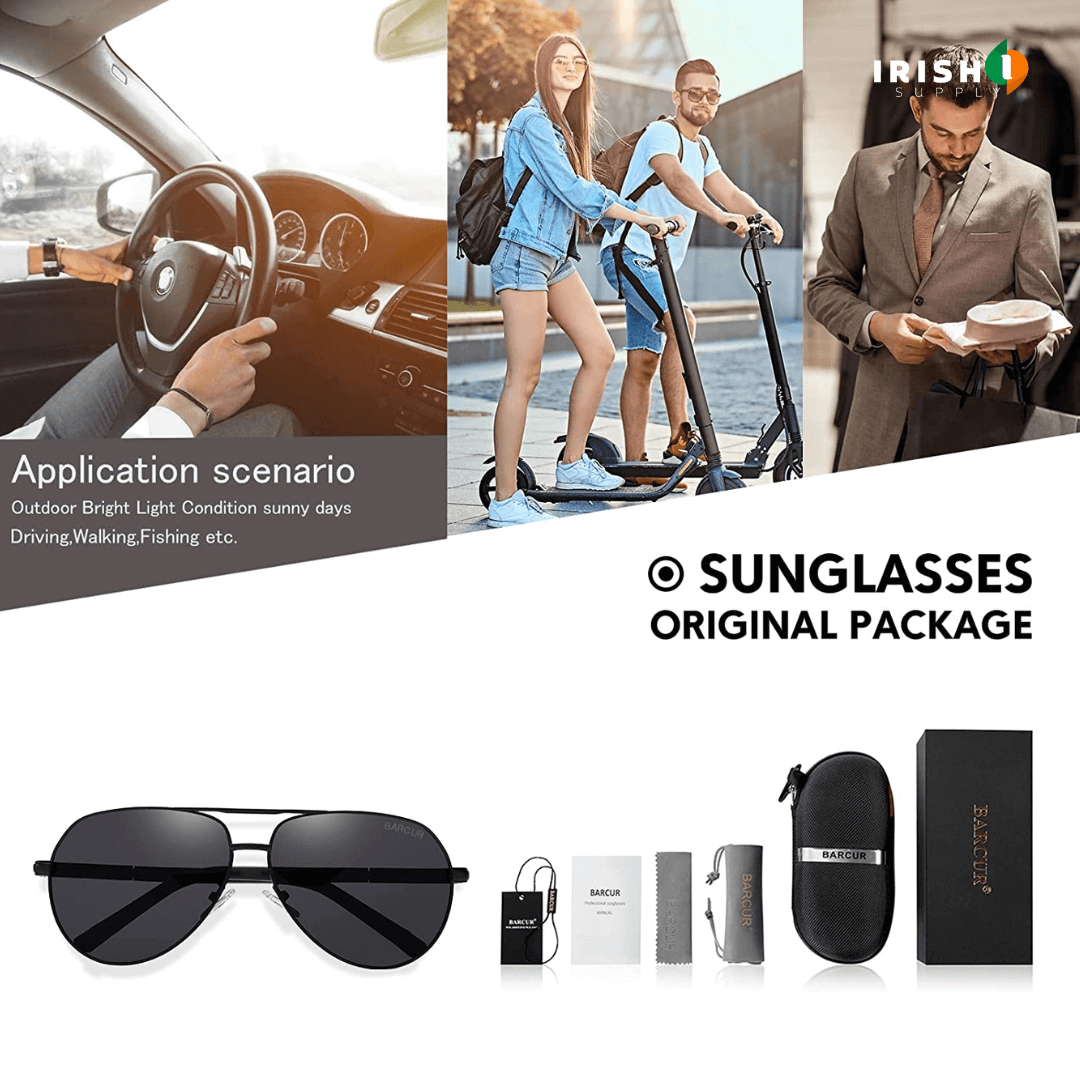 RETROSPECS Aviator Sunglasses for Men