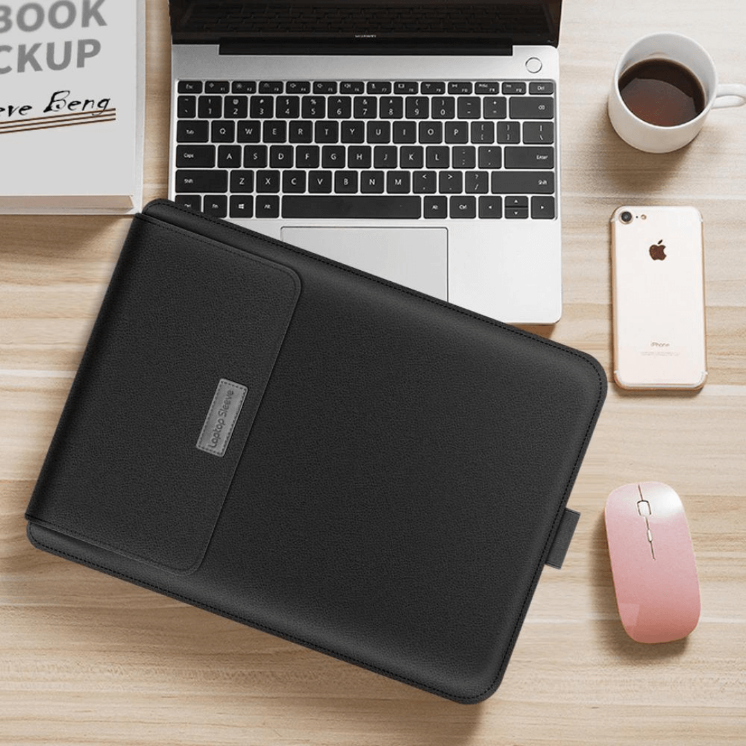 TECH SLEEVE 3-in-1 Laptop Cover Case with Mouse Pad and Stand