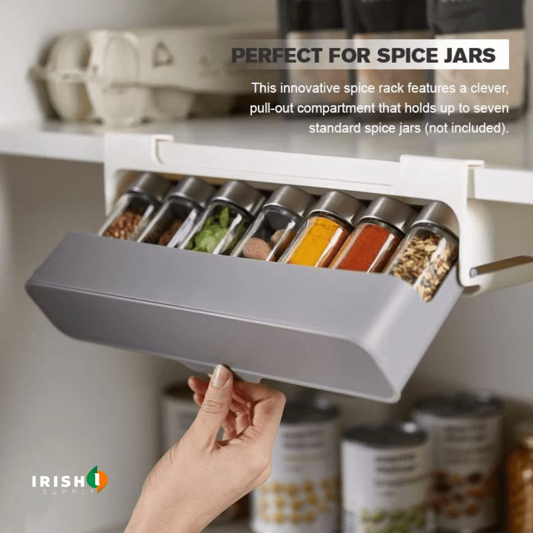 Irish Supply, SpiceFlip™ Hideable Spice Rack