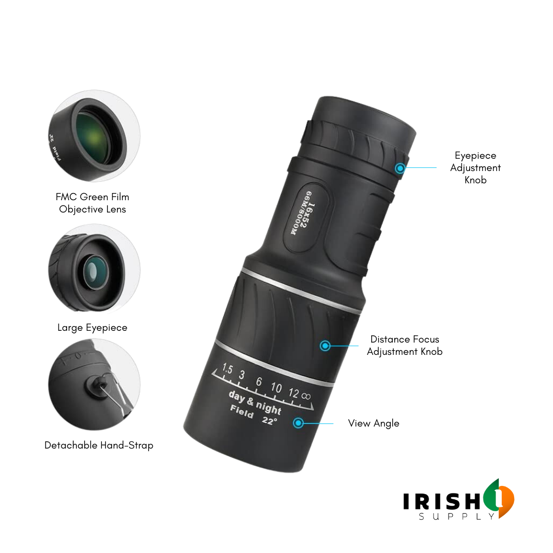 Irish Supply, ZOOMXTEND Powerful Monocular Telescope