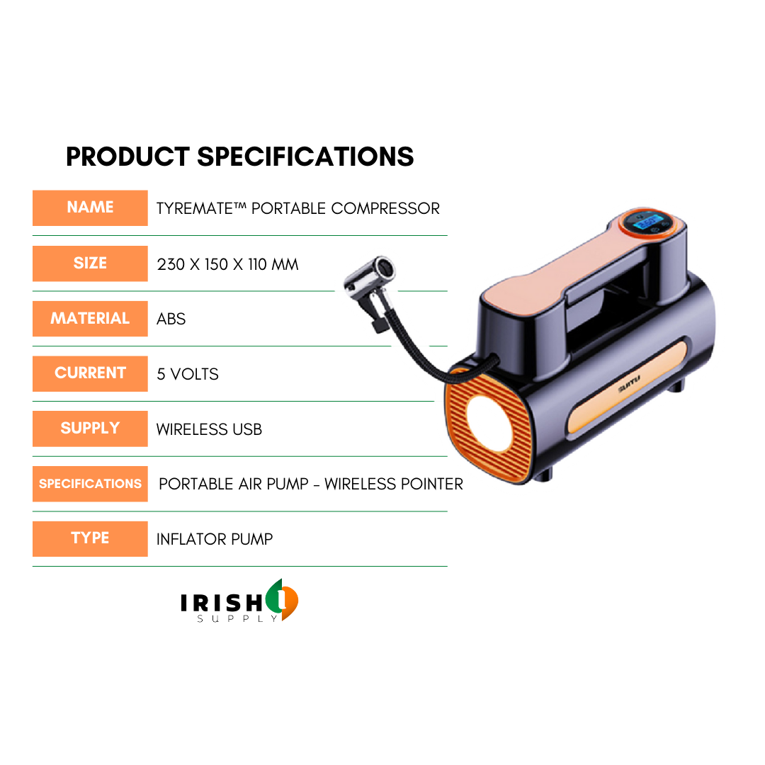 Irish Supply, MATIC Portable Compressor