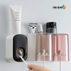 Load image into Gallery viewer, BRUSHRACK Wall Mounted Toothbrush Holder &amp; Dispenser