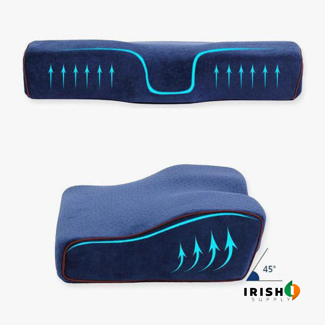 Irish Supply, LUXELOFT Orthopedic Butterfly Pillow