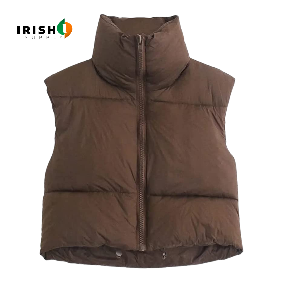 Irish Supply, ABERO Cropper Puffer Vest