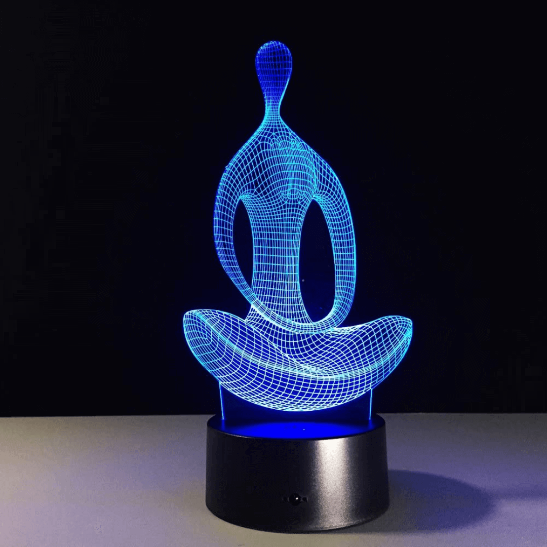 Irish Supply, 3D YOGA Illusion RGB Lamp