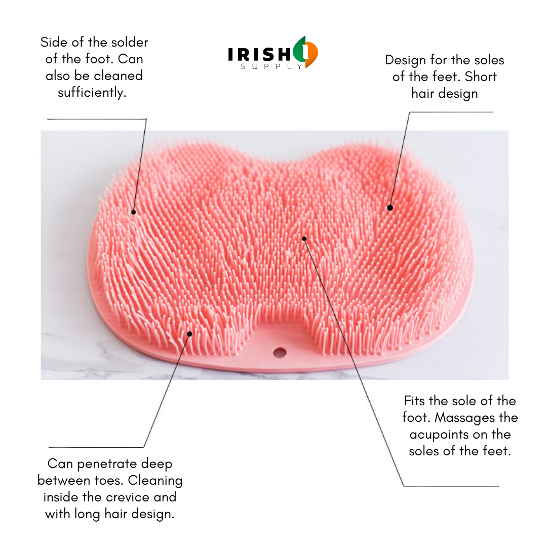 Feeter - Suctioned Foot Scrubber for Relaxing Foot Cleaning and Soothing Massage