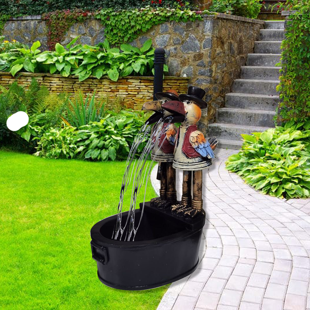 Irish Supply, BIRDFLOW Fountain Courtyard Decoration