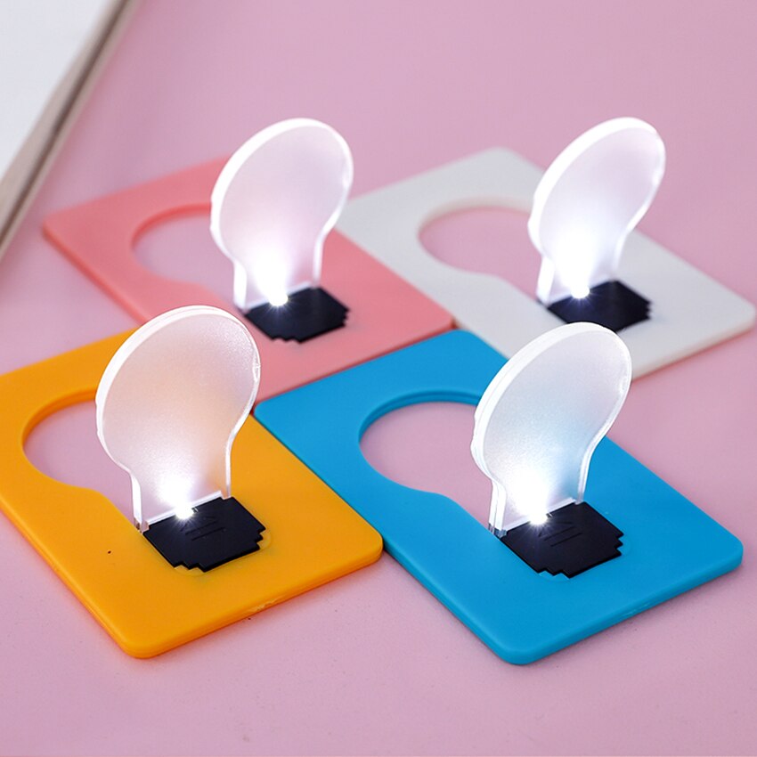 Irish Supply, Portable Card Shape Night Light Ultra-Thin Card