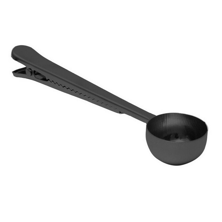 SCOOPSEAL Stainless Steel Coffee Spoon / Sealing Clip