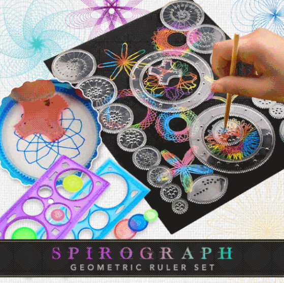 CIRCLEZEN Spirograph Geometric Ruler