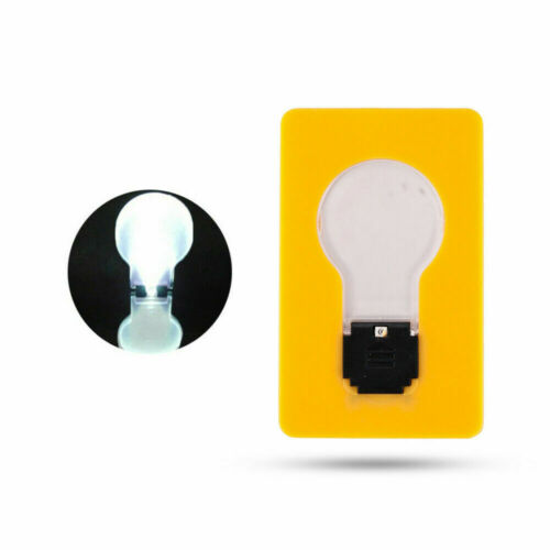 Portable Card Shape Night Light Ultra-Thin Card